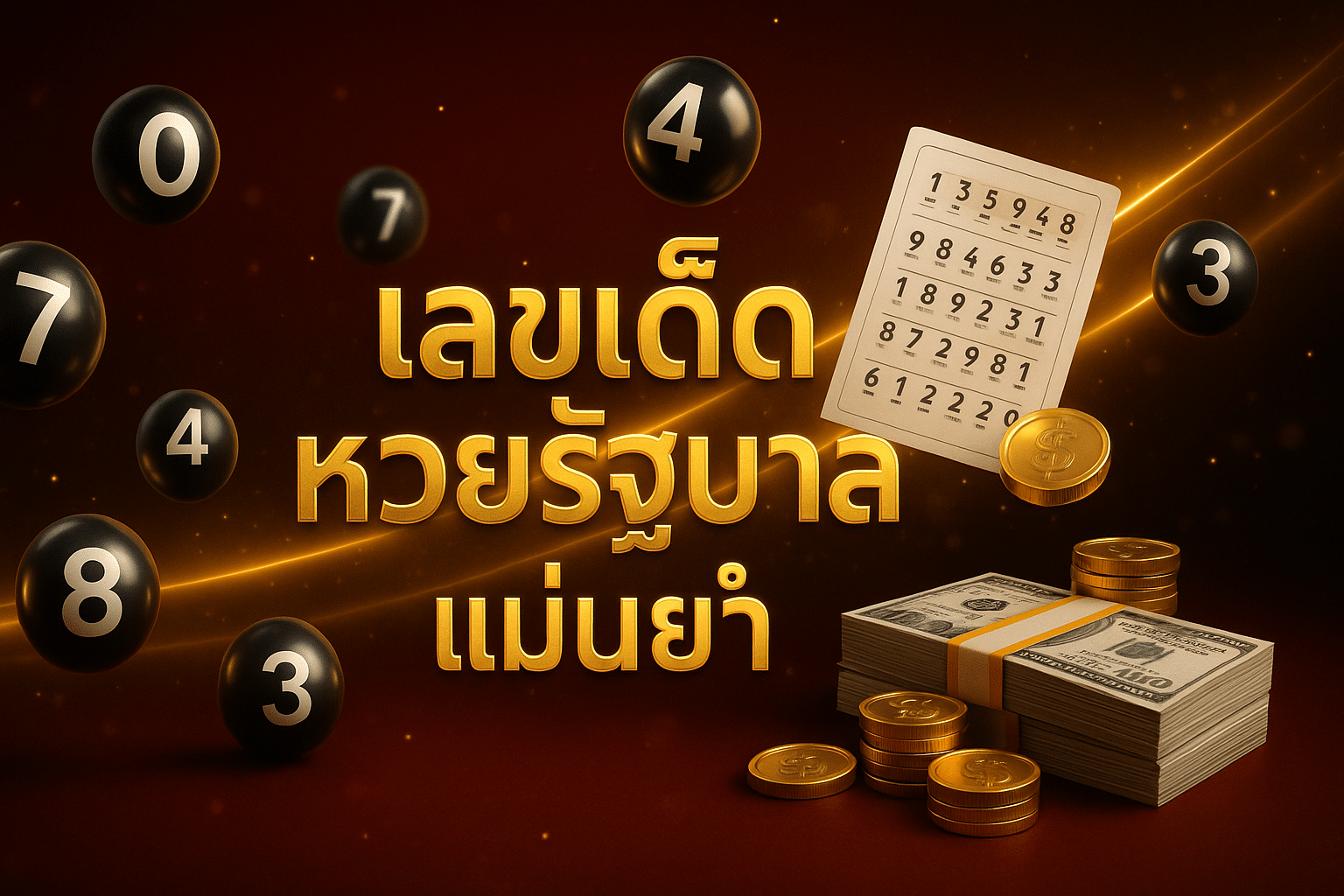 เลขเด็ด หวยรัฐบาล แม่นยำ