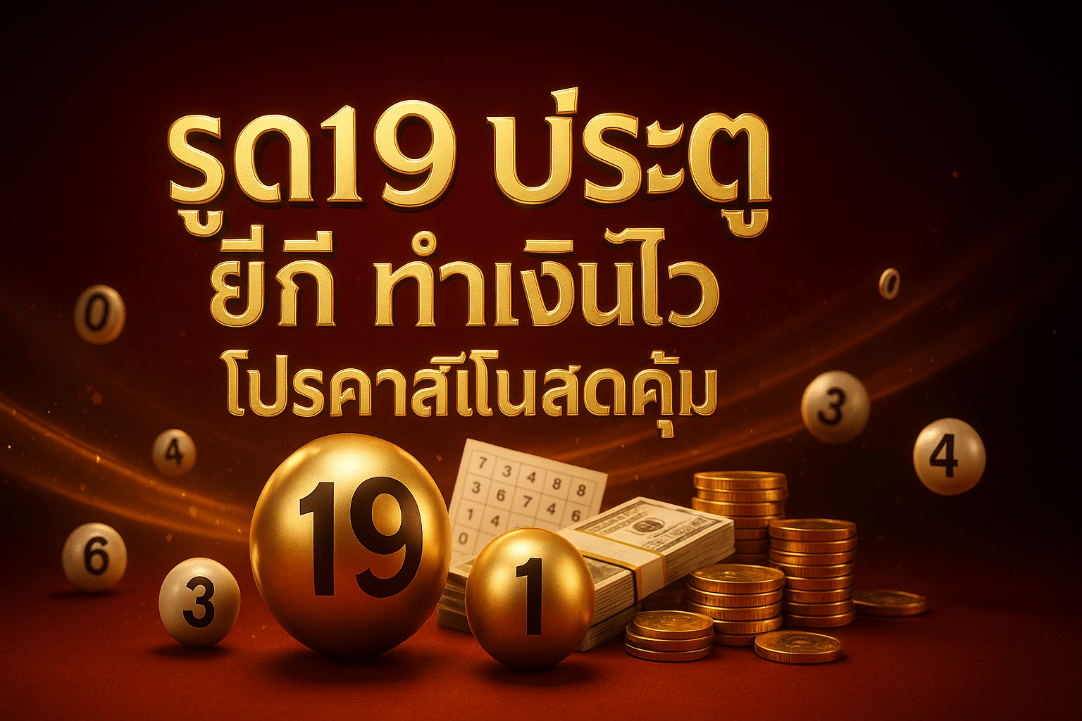 รูด 19 ประตู ยี่กี
